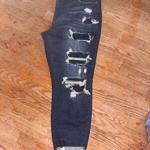 Judy Blue Two-Tone Denim Jeans